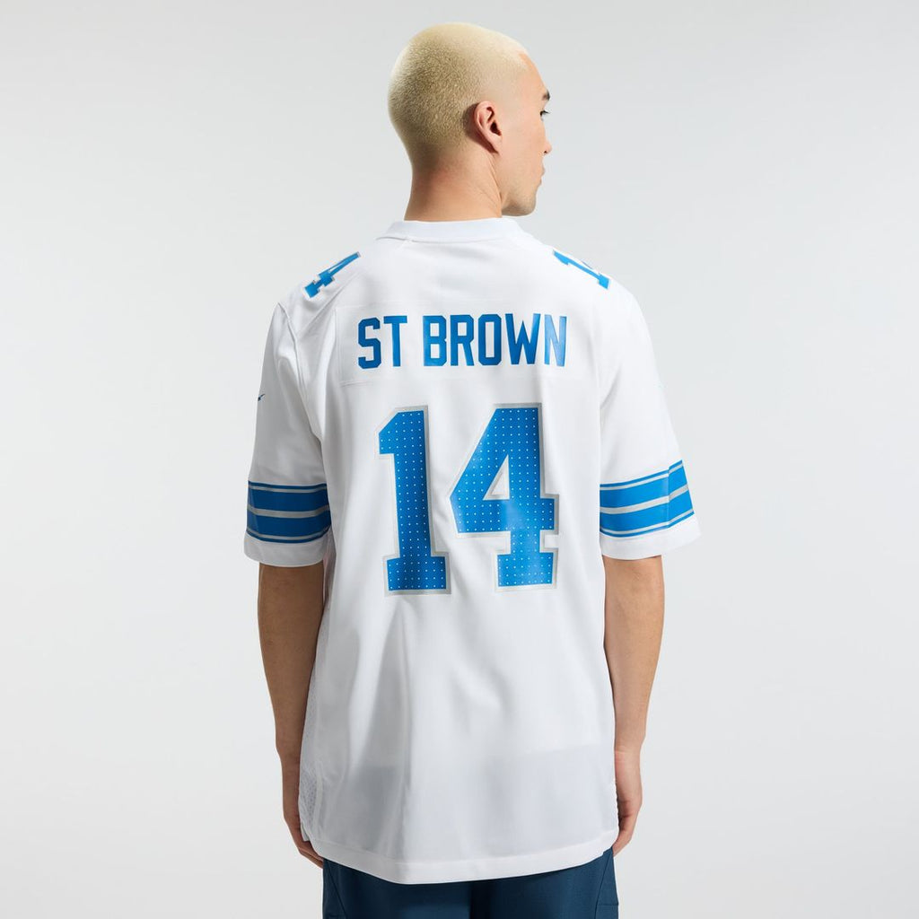 Men's Detroit Lions Amon-Ra St. Brown Blue