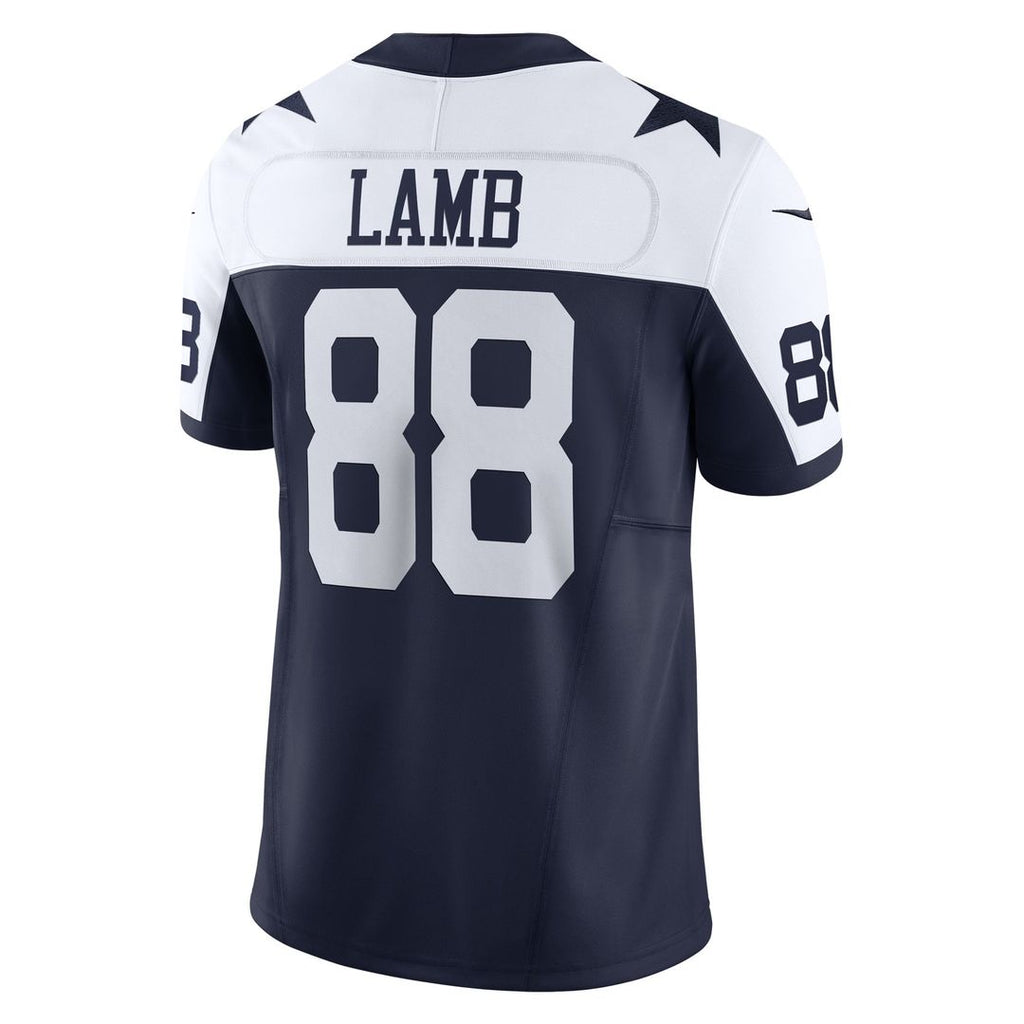 Men's Dallas Cowboys CeeDee Lamb Navy Vapor F.U.S.E.