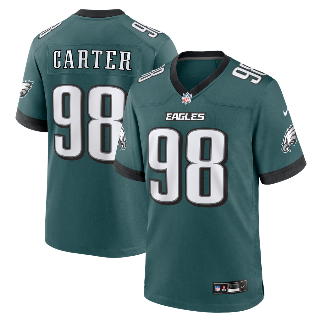 Men's Philadelphia Eagles Jalen Carter White