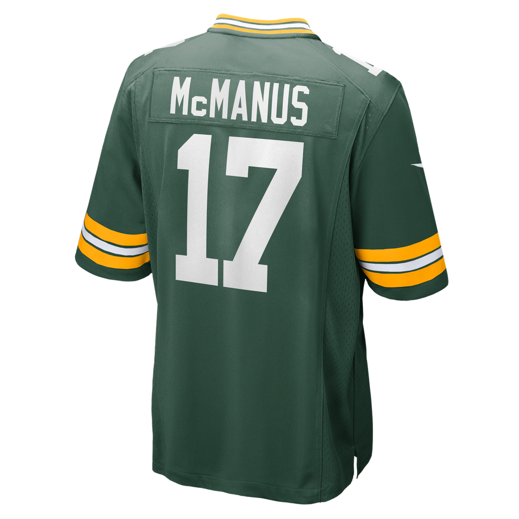 Men's Green Bay Packers Brandon McManus Green Team