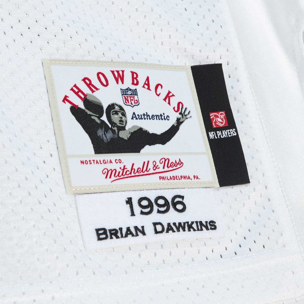 Men's Philadelphia Eagles Brian Dawkins Green 2007 Authentic Throwback Retired Player Jersey